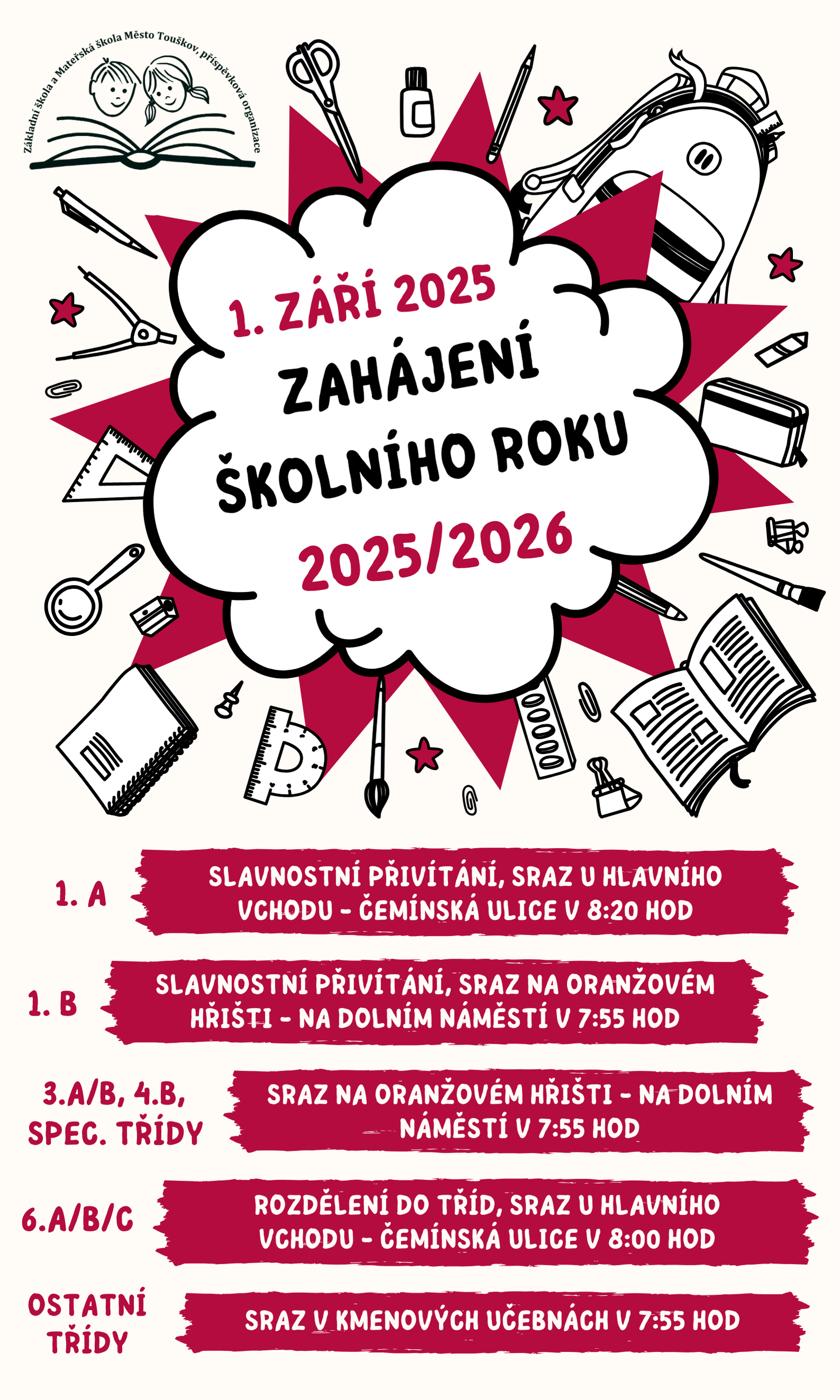 Zahájení školního roku 2025 2026 1